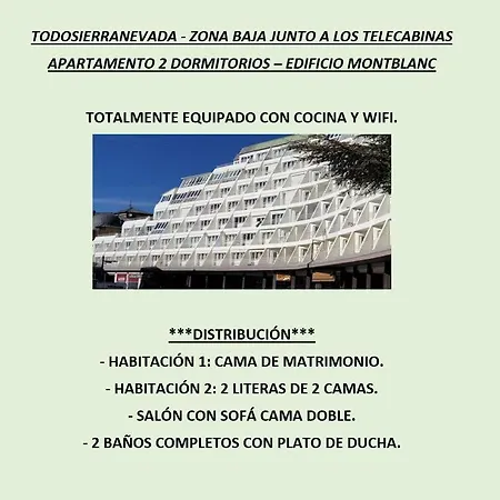 Apartman Montblanc & Zona Baja Sierra Nevada
